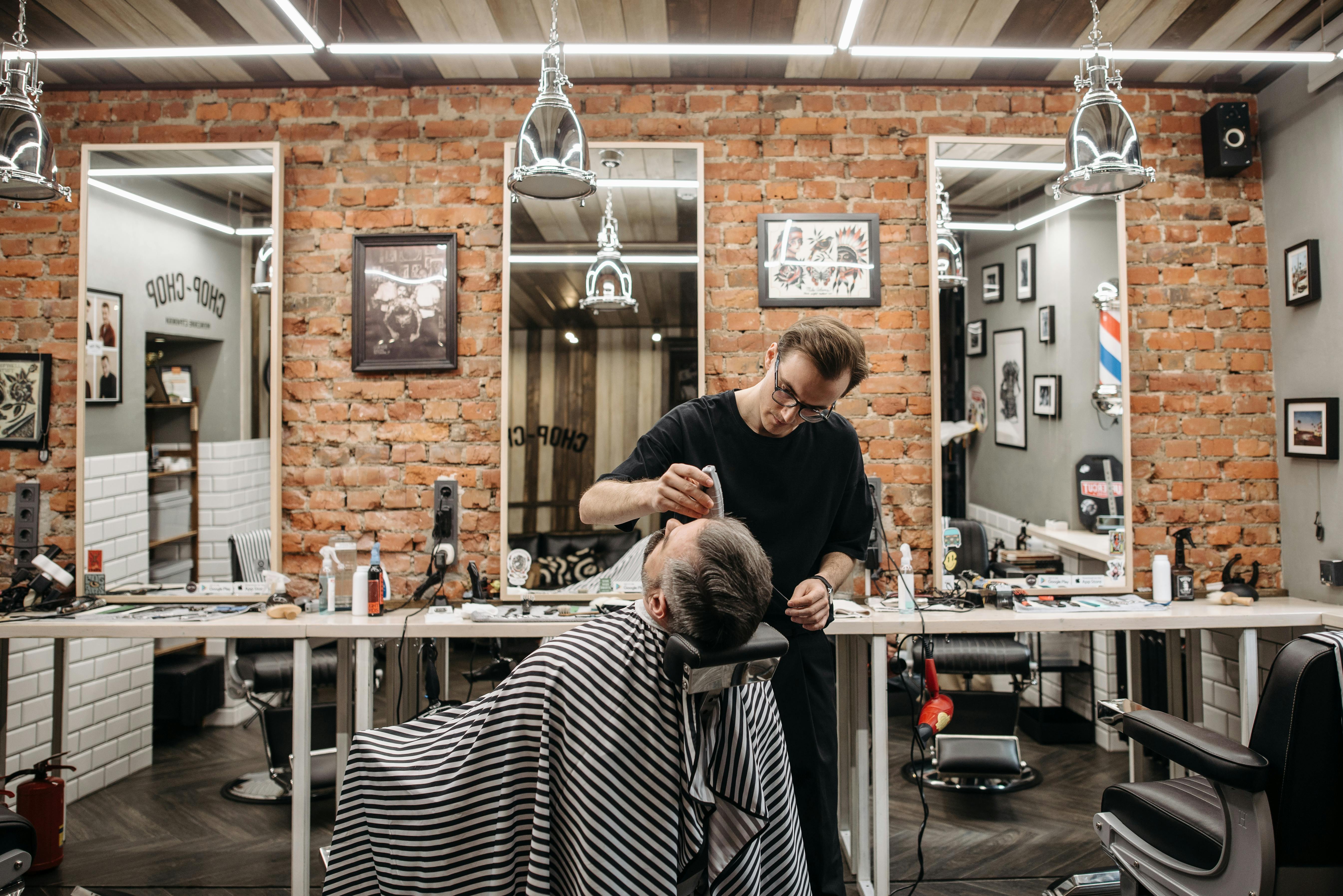 Classic Crew Cut - Precision Barber Styling